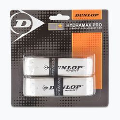 Învelitori pentru squash Dunlop Hydramax Pro 2 buc. alb 613251
