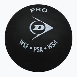Dunlop Pro 12ct mingi de squash negru 700108