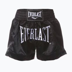 Pantaloni scurți de antrenament pentru bărbați EVERLAST Muay Thai negru EMT6
