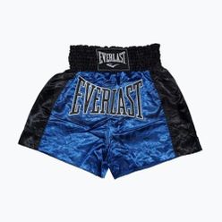 Pantaloni scurți de antrenament pentru bărbați EVERLAST Muay Thai albastru EMT7