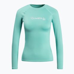 Tricou de înot pentru femei O'Neill Basic Skins LS Rash Guard albastru 3549