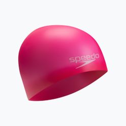 Șapcă de înot pentru copii Speedo Plain Moulded Silicone roz 68-70990F290