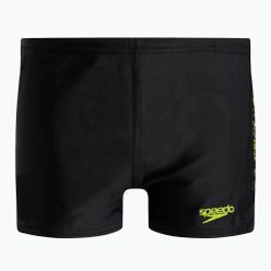 Speedo Plastisol Plastisol Placement slip de înot pentru copii negru 68-09530G690