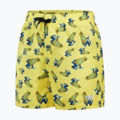 Speedo Pantaloni scurți de înot pentru copii de 13' imprimate galben 68-12404G688