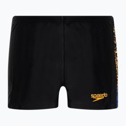 Speedo Plastisol Placement Aquashort pantaloni de înot pentru copii negru 68-09530