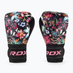 Mănuși de box RDX FL-3 negru-colorate BGR-FL3