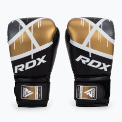 RDX BGR-F7 negru/aur mănuși de box BGR-F7BGL