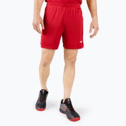 Pantaloni scurți de antrenament pentru bărbați Mizuno High-Kyu roșu V2EB700162