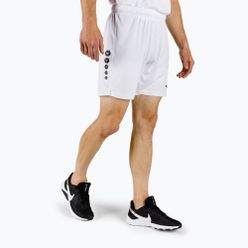 Pantaloni scurți de antrenament pentru bărbați Mizuno Soukyu alb X2EB750001