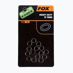 Fox Edges Heavy Duty O inel O inel de crap de legătură 15 buc negru CAC496
