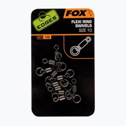 Fox Edges Flexi Ring Swivel pentru crap roșu CAC529