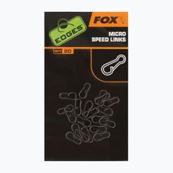 Fox Edges Micro Speed Link cârlige de fixare negru CAC566