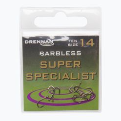 Drennan Super Specialist cârlige fără barbă argint HESU014