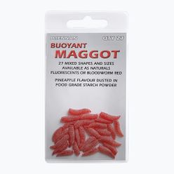 Drennan Buoyant Maggot Maggot momeală artificială 27 buc roșu TGABBM003
