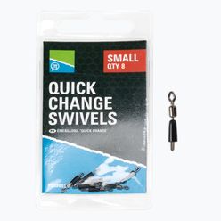 Preston methode Quick Change Swivels negru P0220015