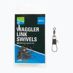 Preston Waggler Link Swivels methode de siguranță negru P0220021