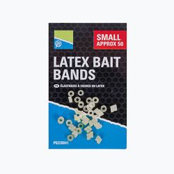 Preston Latex Bait Bands 50 de bucăți clar P0220041
