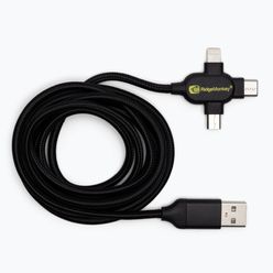 Ridge Monkey Vault USB-A la cablu Multi Out negru RM195