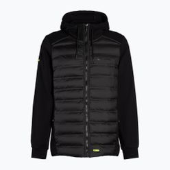 Jachetă cu fermoar pentru bărbați Ridgemonkey Apearel Heavyweight negru RM653