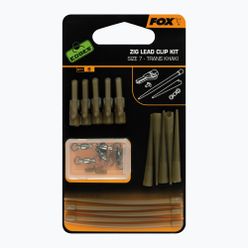 Fox Secure Zig Zig Clip Kit 5 buc. Trans kaki CAC722