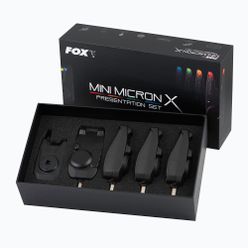 Set de tije Fox Mini Micron X 4 negru CEI199