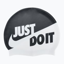 Cască de înot Nike Jdi Slogan negru și alb NESS9164-001
