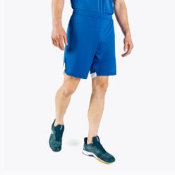 Pantaloni scurți de antrenament pentru bărbați Mizuno Premium Handball albastru X2FB9A0222