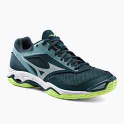 Pantofi de handbal pentru bărbați Mizuno Wave Phantom 2 albastru X1GA20606038