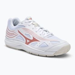 Pantofi de volei pentru femei Mizuno Cyclone Speed 3 alb/roz V1GC218080K36_36.0/3.5