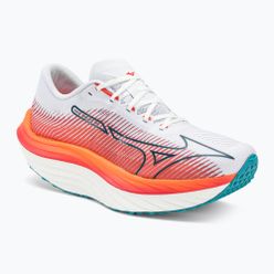 Mizuno Wave Rebellion Pro alb-portocaliu pantofi de alergare J1GC231701