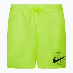 Pantaloni scurți de înot pentru bărbați Nike Logo Lap 5' galben NESSA566