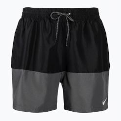 Pantaloni scurți de baie pentru bărbați Nike Split 5' Volley negru NESSB451