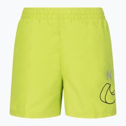 Pantaloni scurți de înot pentru copii Nike Split Logo 4" Volley, verde NESSC786-312