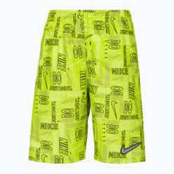 Pantaloni scurți de înot Nike Logo Mashup 8' Volley pentru copii, verde NESSC791