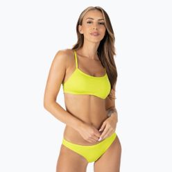 Costum de baie două piese Nike Essential Racerback Bikini pentru femei, verde NESSA211