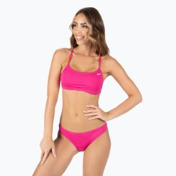 Costum de baie din două piese Nike Essential Sports Bikini roz NESSA211672