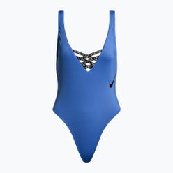 Costume de baie pentru femei Nike Sneakerkini U-Back albastru NESSC254