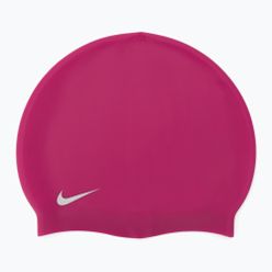 Șapcă de înot pentru copii Nike Solid Silicone Pink TESS0106