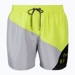 Pantaloni scurți de înot pentru bărbați Nike Logo Lap 5' Volley negru NESSC470