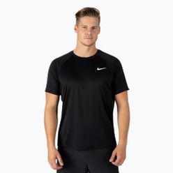 Tricou de antrenament pentru bărbați Nike Essential LS negru NESSA586
