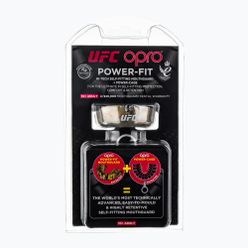 Opro Power Fit UFC Protector de maxilar negru aur negru