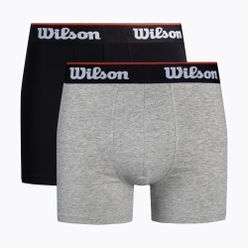 Boxeri pentru bărbați 2-Pack Wilson negru, gri W875H-270M