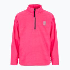 Pulover pentru copii LEGO Lwsinclair 702 fleece sweatshirt roz 22972