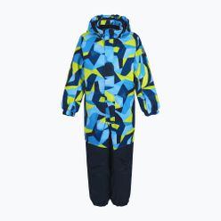 Combinezon de schi pentru copii Color Kids Coverall AOP AF 10.000 albastru-negru 740659