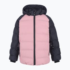 Geacă de schi pentru copii Color Kids Ski Jacket Quilted AF 10.000 roză-neagră 740694