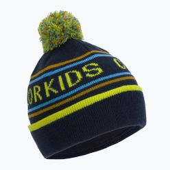 Căciulă de iarnă pentru copii Color Kids Hat Logo CK neagră 740804