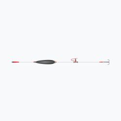 Mikado Catfish Set II reglabil Combi Rig cu Rattle gri-roșu HIC094