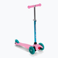 Copii tricicleta scuter Meteor Tucan roz și albastru 22659