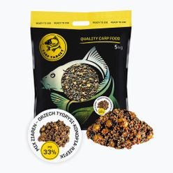 Carp Target amestec de cereale Hemp-Tiger Walnut-Rhubarb 33% 0061