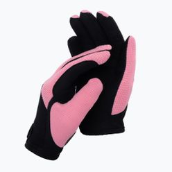 York Flicka mănuși de călărie pentru copii negru/roz 12160604